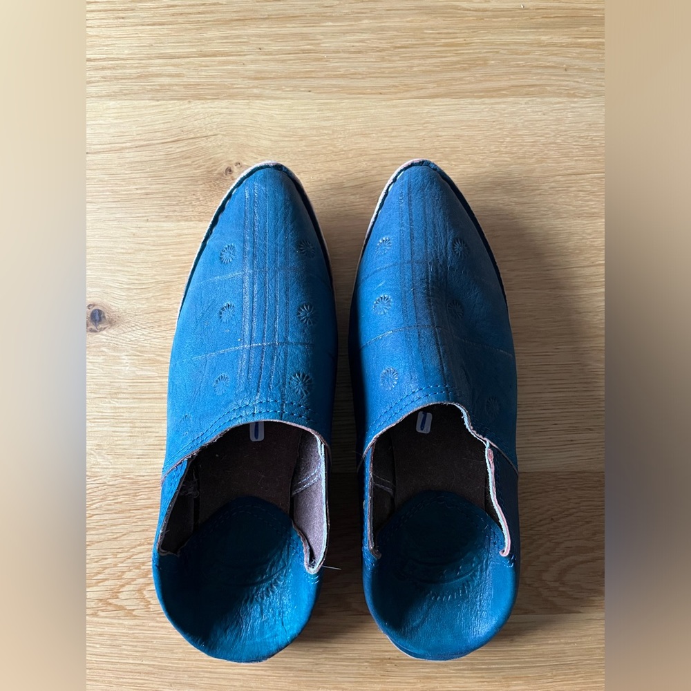 Babouch Moroccan slippers women size 9